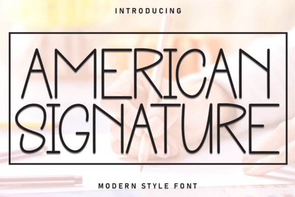 American Signature 1 Font Review for Brand Design