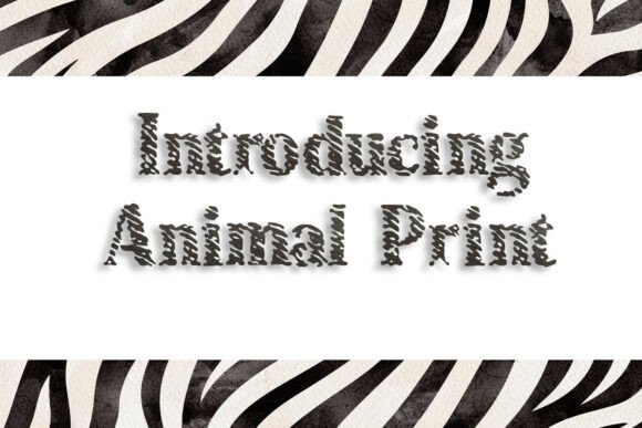 Animal Print Font: Elevate Your Small Business Branding