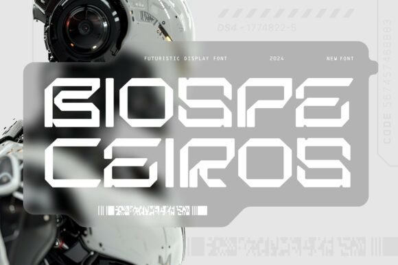Biospe Ceiros Font: A Sci-Fi Display Typeface for Modern Branding