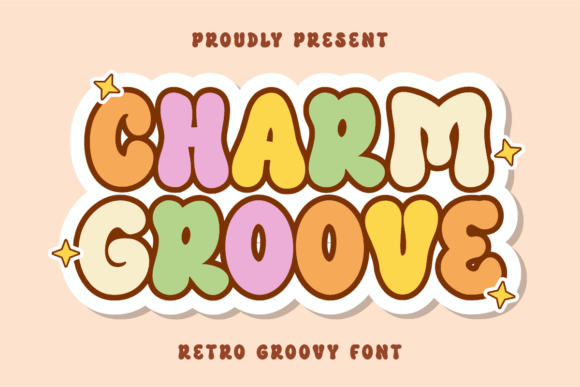 Charm Groove Regular: A Retro Display Font for Branding