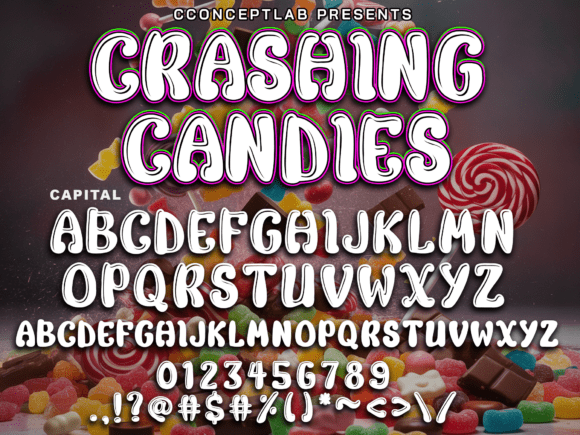 Crashing Candies Font: A Sweet Upgrade for Branding