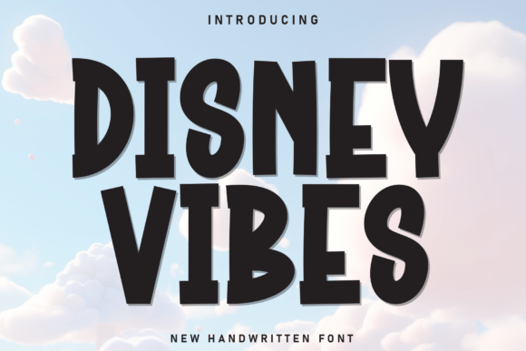 Disney Vibes: A Cheerful Display Font for Editorial Magic