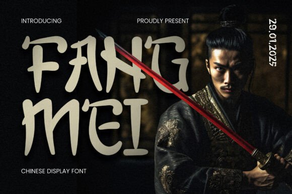 Fangmei Regular Font for Handmade Crafts and Labels