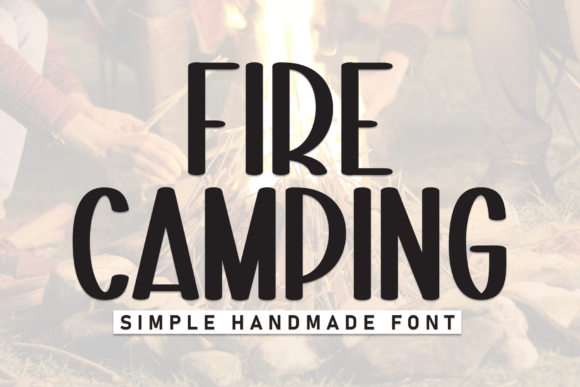 Fire Camping Font: Adding Warmth to Web Layouts