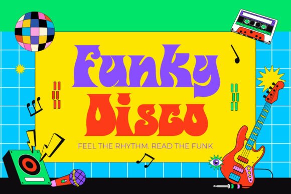 Funky Disco Font: A Retro Display Typeface Review