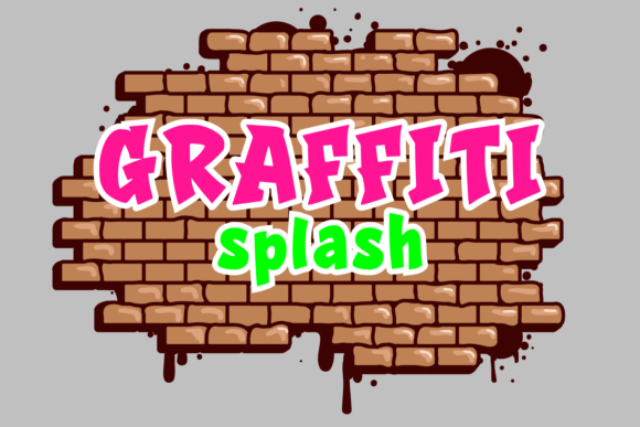 Graffiti Splash Font: Bold Branding for Small Business