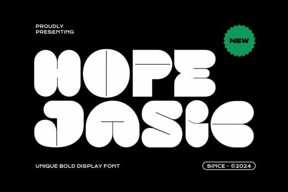 Hope Jasic Font: Adding Cheerful Boldness to Your Brand