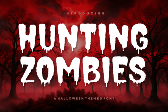 Hunting Zombies Font: Bold Display Type for Campaigns