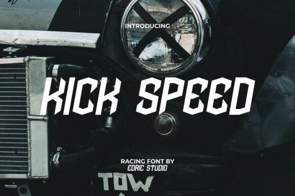 Kickspeed Font: A Bold Display Typeface for Dynamic Web Design