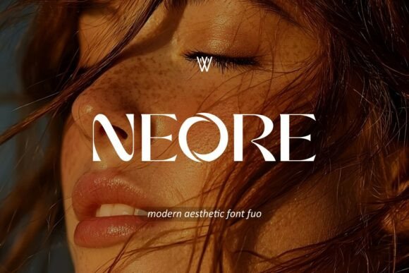 Neore: A Futuristic Display Font for Bold Brand Campaigns