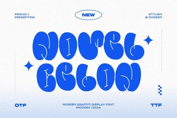 Novel Celon Font: Bold Display Typography for Web
