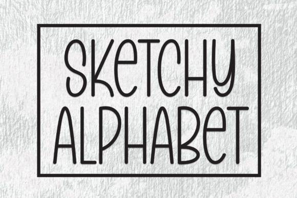 Sketchy Alphabet: A Handcrafted Display Font for Warm Editorial Design