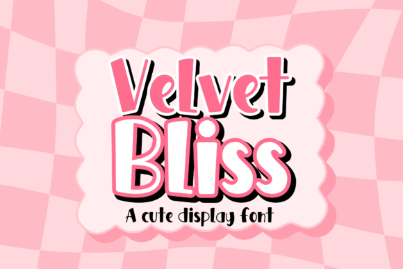 Velvetbliss Font: Whimsical Display Typography for Web Design